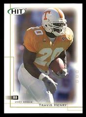 Travis Henry #20 Football Cards 2001 Sage Hit Prices