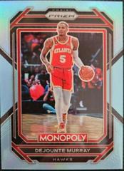Dejounte Murray [Light Blue] #2 Basketball Cards 2022 Panini Prizm Monopoly Prices