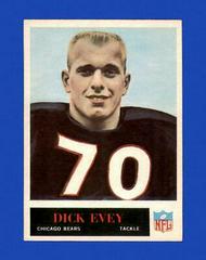 Dick Evey #20 Football Cards 1965 Philadelphia Prices