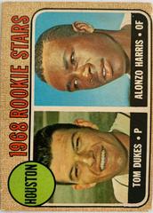 Astros Rookies [T. Dukes, A. Harris] Baseball Cards 1968 O Pee Chee Prices