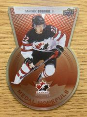 Mavrik Bourque [Red] Hockey Cards 2022 Upper Deck Team Canada Juniors Medal Hopefuls Prices