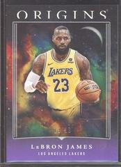LeBron James [Purple FOTL] #12 Basketball Cards 2023 Panini Origins Prices