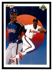 California Angels  Devon White Baseball Cards 1990 Upper Deck Prices