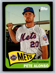 Pete Alonso [Black] #TC5 Baseball Cards 2020 Topps Choice Prices