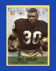 Bill Asbury Football Cards 1967 Philadelphia Prices