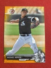Michael Kopech [Orange] Baseball Cards 2017 Bowman Draft Prices