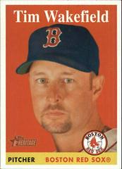 Tim Wakefield #183 Baseball Cards 2007 Topps Heritage Prices
