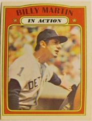 Billy Martin [In Action] #34 Baseball Cards 1972 O Pee Chee Prices