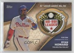 Ryan Howard [Blue] #CA-RH Baseball Cards 2023 Topps Crowning Achievements Commemorative Patch Prices