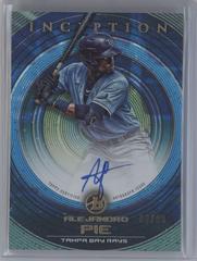 Alejandro Pie [Blue] #PA-AP Baseball Cards 2022 Bowman Inception Prospect Autographs Prices