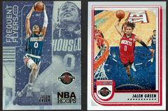 Jalen Green [Winter] Basketball Cards 2022 Panini Hoops Frequent Flyers Prices