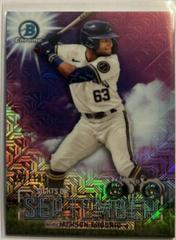 Jackson Chourio [Mega Box Mojo Pink] #SOS-11 Baseball Cards 2023 Bowman Sights on September Prices