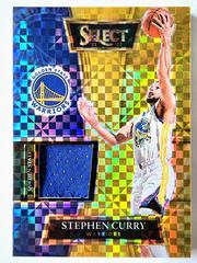Stephen Curry [Gold Prizm] Basketball Cards 2021 Panini Select Selective Swatches Prices