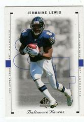 Jermaine Lewis #8 Football Cards 1999 SP Authentic Prices