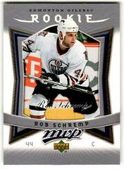 Rob Schremp Hockey Cards 2007 Upper Deck MVP Prices