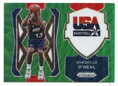 Shaquille O'Neal [Green Wave] Basketball Cards 2021 Panini Prizm USA Prices
