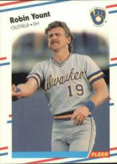 Robin Yount Baseball Cards 1988 Fleer Glossy Prices
