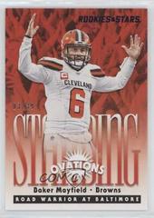 Baker Mayfield #SO-9 Football Cards 2020 Panini Rookies & Stars Standing Ovation Prices