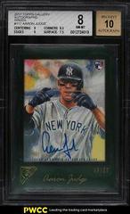 Aaron Judge [Autograph Green] #117 Baseball Cards 2017 Topps Gallery Prices