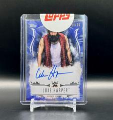 Luke Harper [Blue] Wrestling Cards 2016 Topps WWE Undisputed Autographs Prices