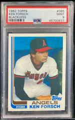 Ken Forsch [Blackless] Baseball Cards 1982 Topps Prices