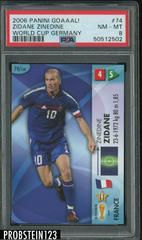 Zidane Zinedine #74 Soccer Cards 2006 Panini Goaaal World Cup Germany Prices