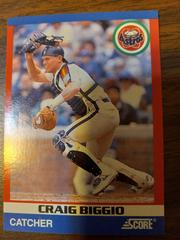 Craig Biggio #55 Baseball Cards 1991 Score Superstars Prices