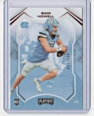 Sam Howell [Red] Football Cards 2022 Panini Chronicles Draft Picks Playoff Prices