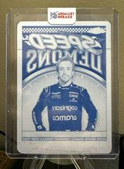 Fernando Alonso [Printing Plate] #SD-FA Racing Cards 2023 Topps Chrome Formula 1 Speed Demons Prices