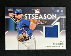 Bo Bichette Baseball Cards 2023 Topps Postseason Performance Relics Prices