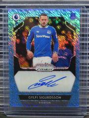 Gylfi Sigurdsson [Blue Shimmer] Soccer Cards 2019 Panini Prizm Premier League Signatures Prices