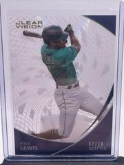 Kyle Lewis [Gold] Baseball Cards 2022 Panini Chronicles Clear Vision Prices