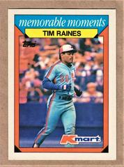 Tim Raines #19 Baseball Cards 1988 Kmart Prices