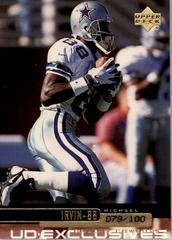 Michael Irvin [Exclusives Silver] Football Cards 1999 Upper Deck Prices