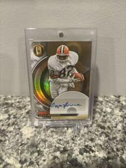 Ozzie Newsome [White Gold] #GO-OZ Football Cards 2023 Panini Gold Standard Golden Oldies Autographs Prices
