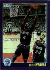 Chris Webber Basketball Cards 2000 Topps Chrome Prices