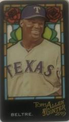 Adrian Beltre [Mini Stained Glass] #89 Baseball Cards 2019 Topps Allen & Ginter Prices