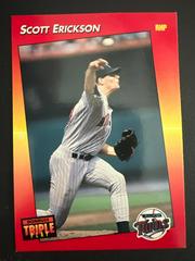 Scott Erickson #3 Baseball Cards 1992 Panini Donruss Triple Play Prices