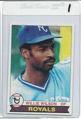 Willie Wilson #409 Baseball Cards 1979 Topps Prices