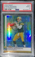 Aaron Rodgers [Blue Refractor] Football Cards 2009 Topps Finest Prices
