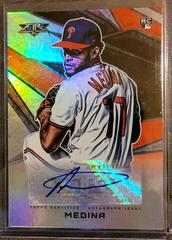 Adonis Medina Baseball Cards 2021 Topps Fire Autographs Prices