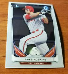Rhys Hoskins #57 Baseball Cards 2014 Bowman Chrome Mini Prices