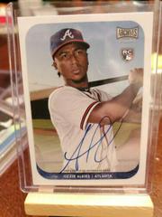 Ozzie Albies [Autograph] #AS-OA Baseball Cards 2018 Topps Archives Snapshots Prices