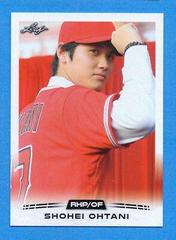 Shohei Ohtani Baseball Cards 2018 Leaf Ohtani Retail Prices