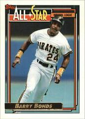 Barry Bonds Baseball Cards 1992 Topps Gold Prices