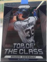 Braden Shewmake #TOC-21 Baseball Cards 2020 Panini Prizm Top of the Class Prices