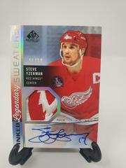 Steve Yzerman [Patch] Hockey Cards 2021 SP Game Used Inked Sweaters Autograph Prices