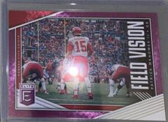 Patrick Mahomes II Football Cards 2019 Donruss Elite Field Vision Prices