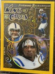 Anthony Richardson [Gold] #14 Football Cards 2023 Panini Illusions King of Cards Prices