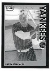 Bucky Dent [Negative Inverse] Baseball Cards 2022 Topps Archives Snapshots Prices